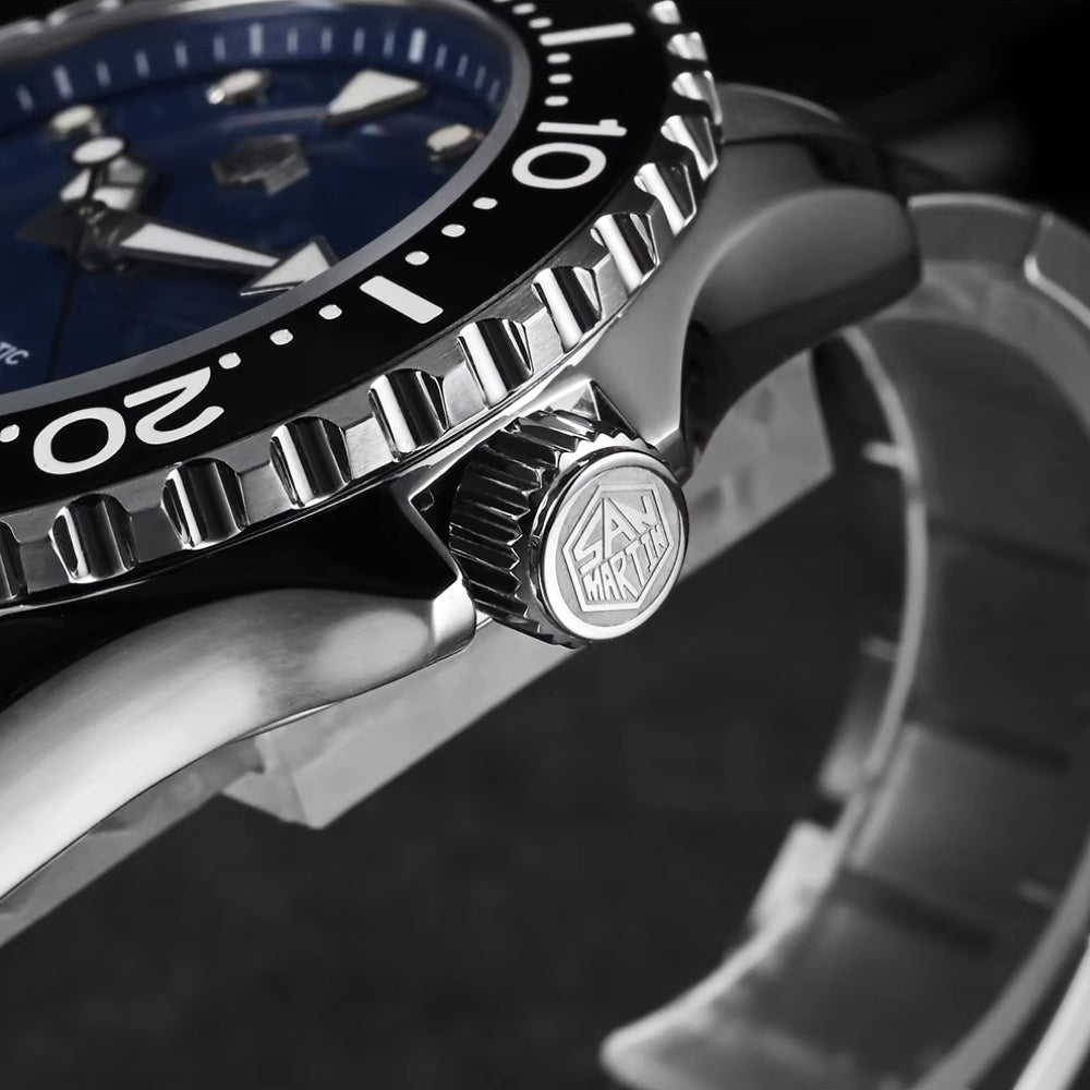 San Martin Watches for Men 40mm Stainless Steel – SN0009 G-B