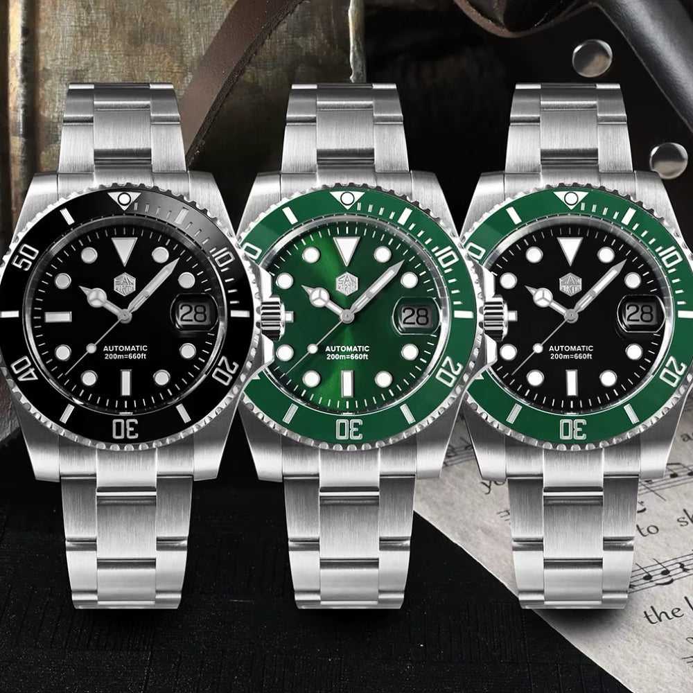 San Martin Watches for Men 40mm Stainless Steel – SN0017 G-D