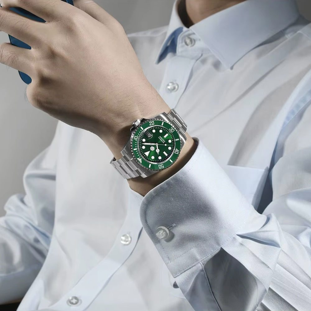 San Martin Watches for Men 40mm Stainless Steel – SN0017 G-D