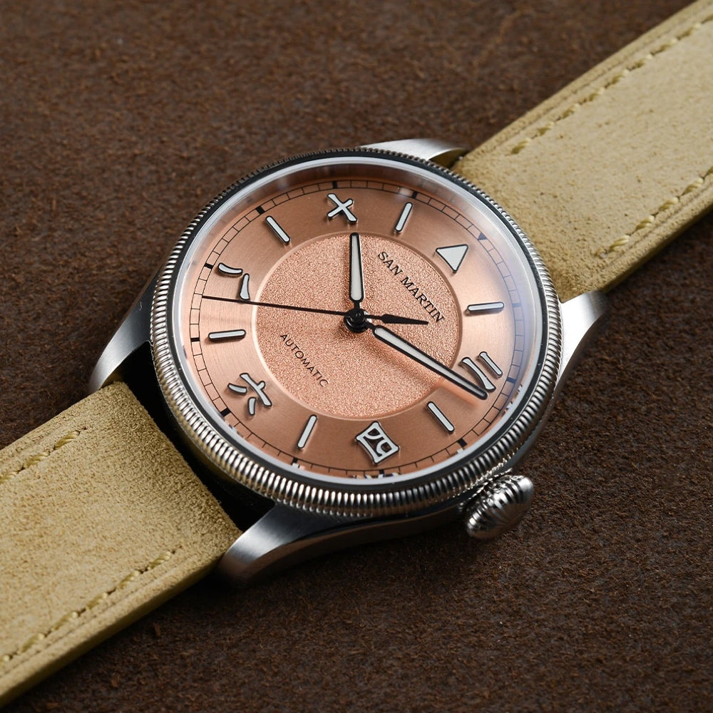 San Martin Watches for Men 40mm Stainless Steel – SN0033 G-C