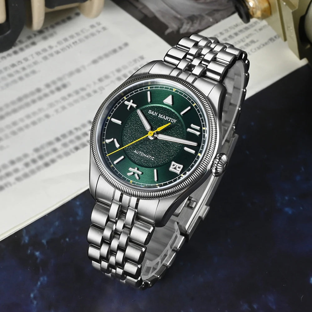 San Martin Watches for Men 40mm Stainless Steel – SN0033 G-C