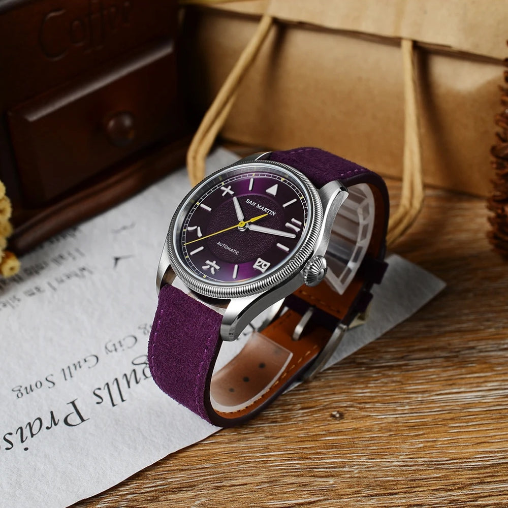 San Martin Watches for Men 40mm Stainless Steel – SN0033 G-C