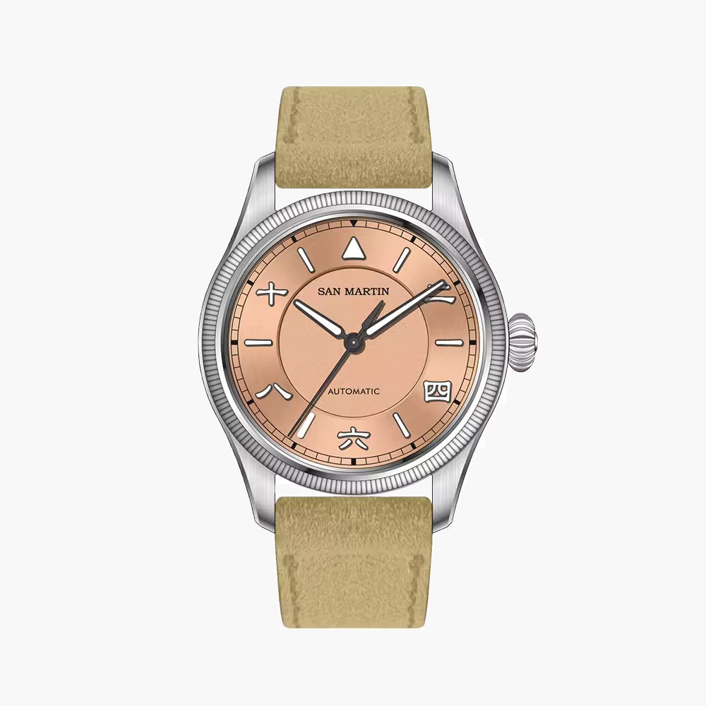 San Martin Watches for Men 40mm Stainless Steel – SN0033 G-C