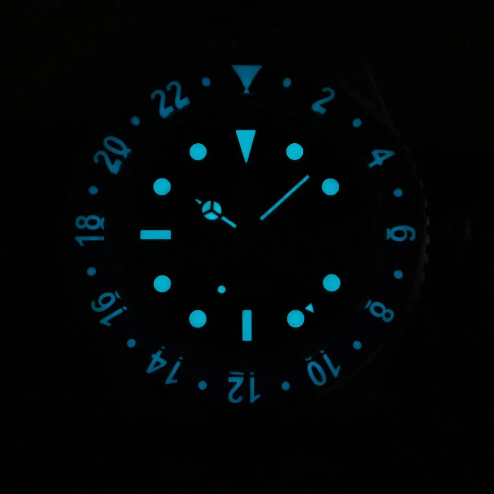 San Martin Watches for Men GMT 38mm Stainless Steel – SN0005