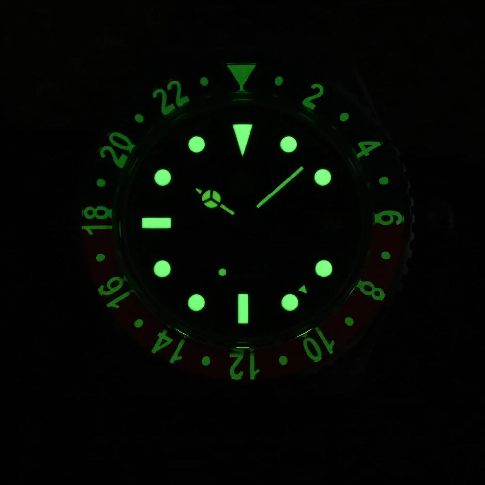 San Martin Watches for Men GMT 38mm Stainless Steel – SN0005