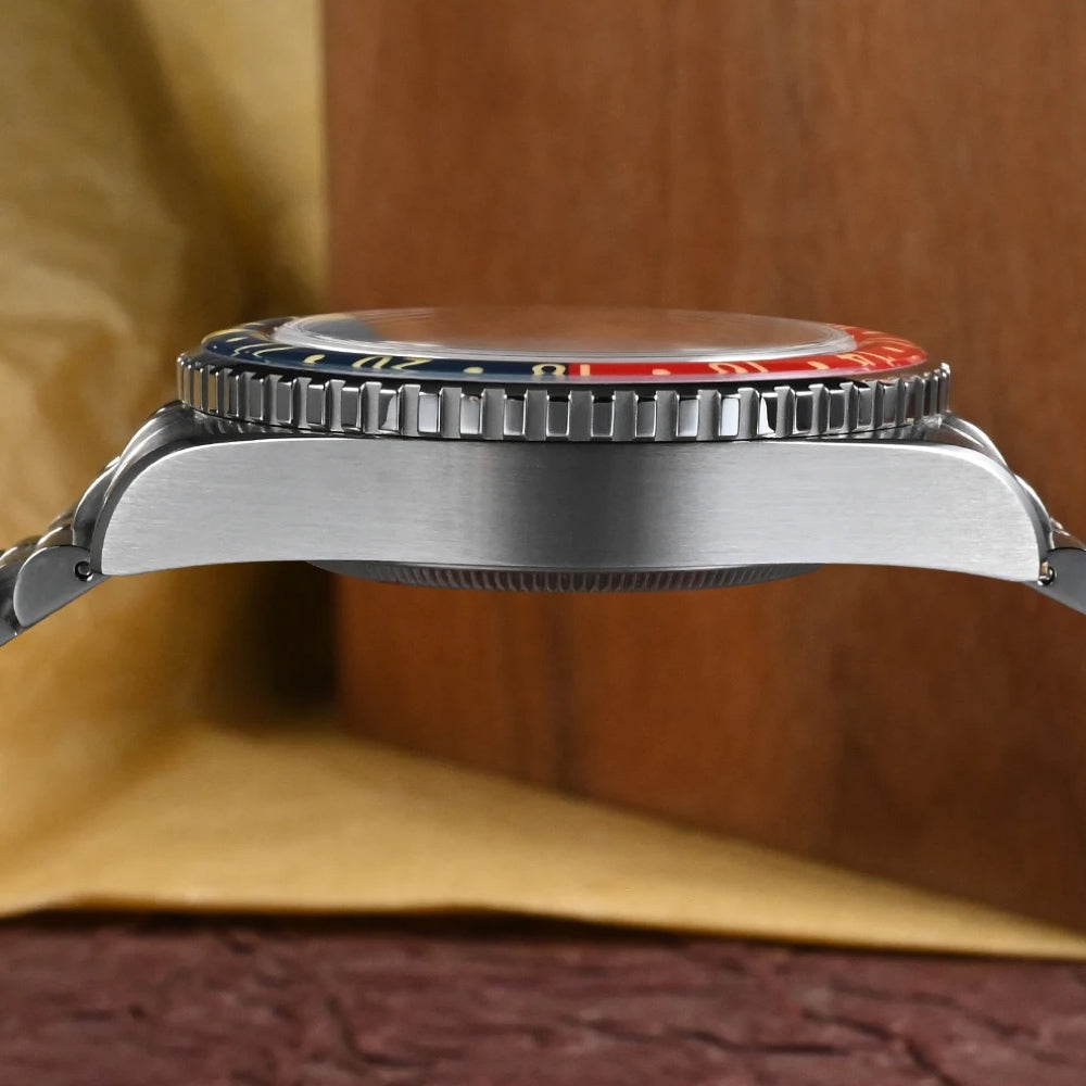 San Martin Watches for Men GMT 38mm Stainless Steel – SN0005