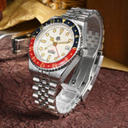 San Martin Watches for Men GMT 38mm Stainless Steel – SN0005