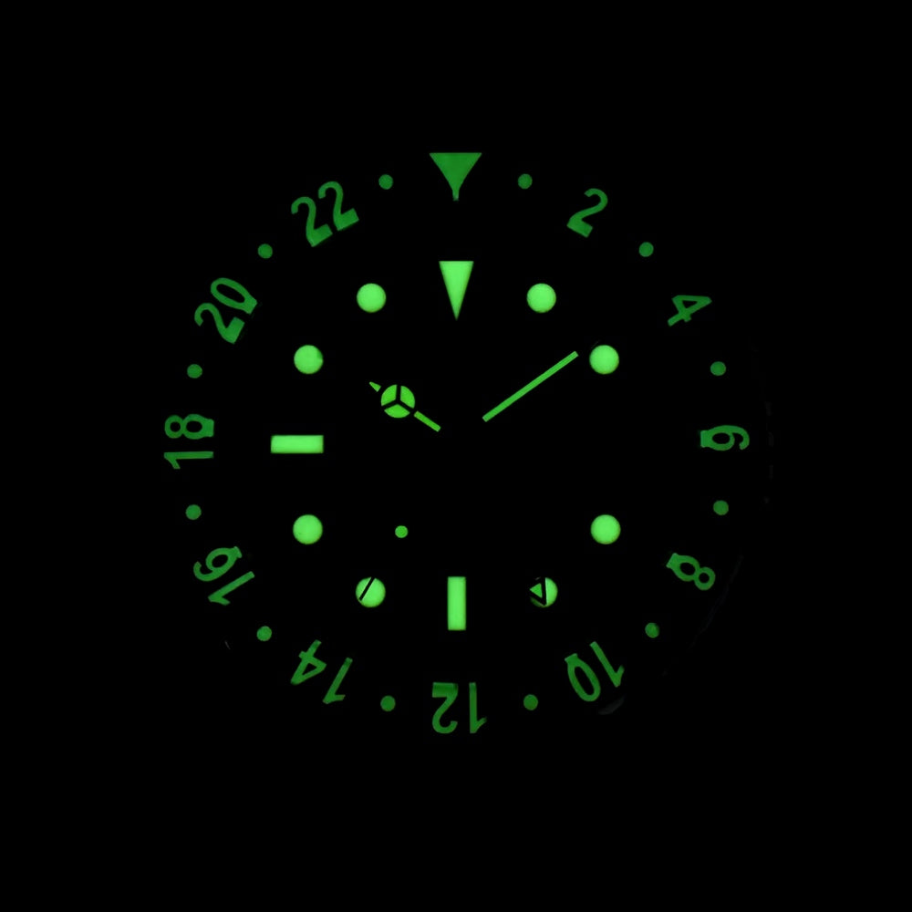 San Martin Watches for Men GMT 39mm Stainless Steel – SN0005