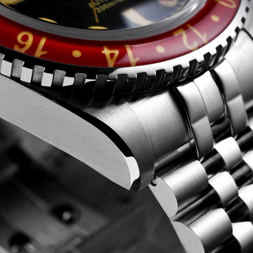 San Martin Watches for Men GMT 39mm Stainless Steel – SN0005