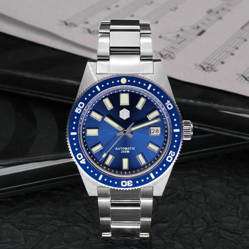 San Martin Watches for Men 40mm Stainless Steel – SN0007 G