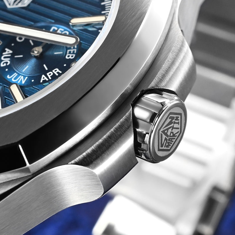 San Martin Watches for Men 40mm Stainless Steel – SN0075 G-B