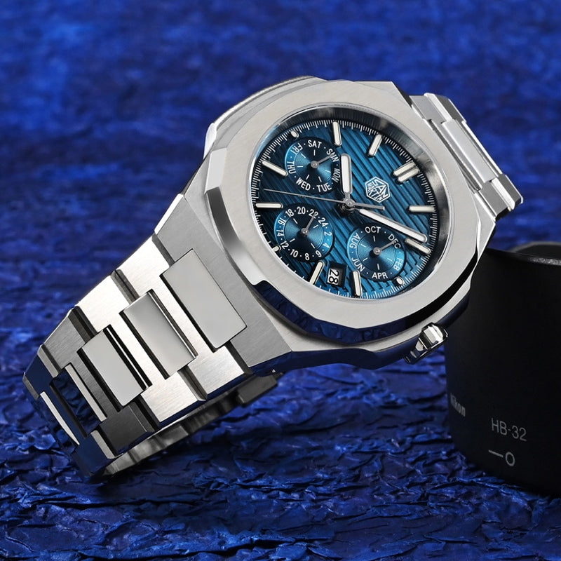 San Martin Watches for Men 40mm Stainless Steel – SN0075 G-B