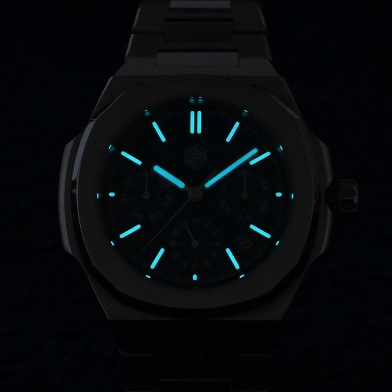 San Martin Watches for Men 40mm Stainless Steel – SN0075 G-B