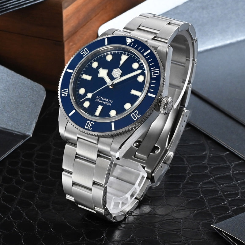 San Martin Watches for Men 40mm Stainless Steel – SN0008 G-B