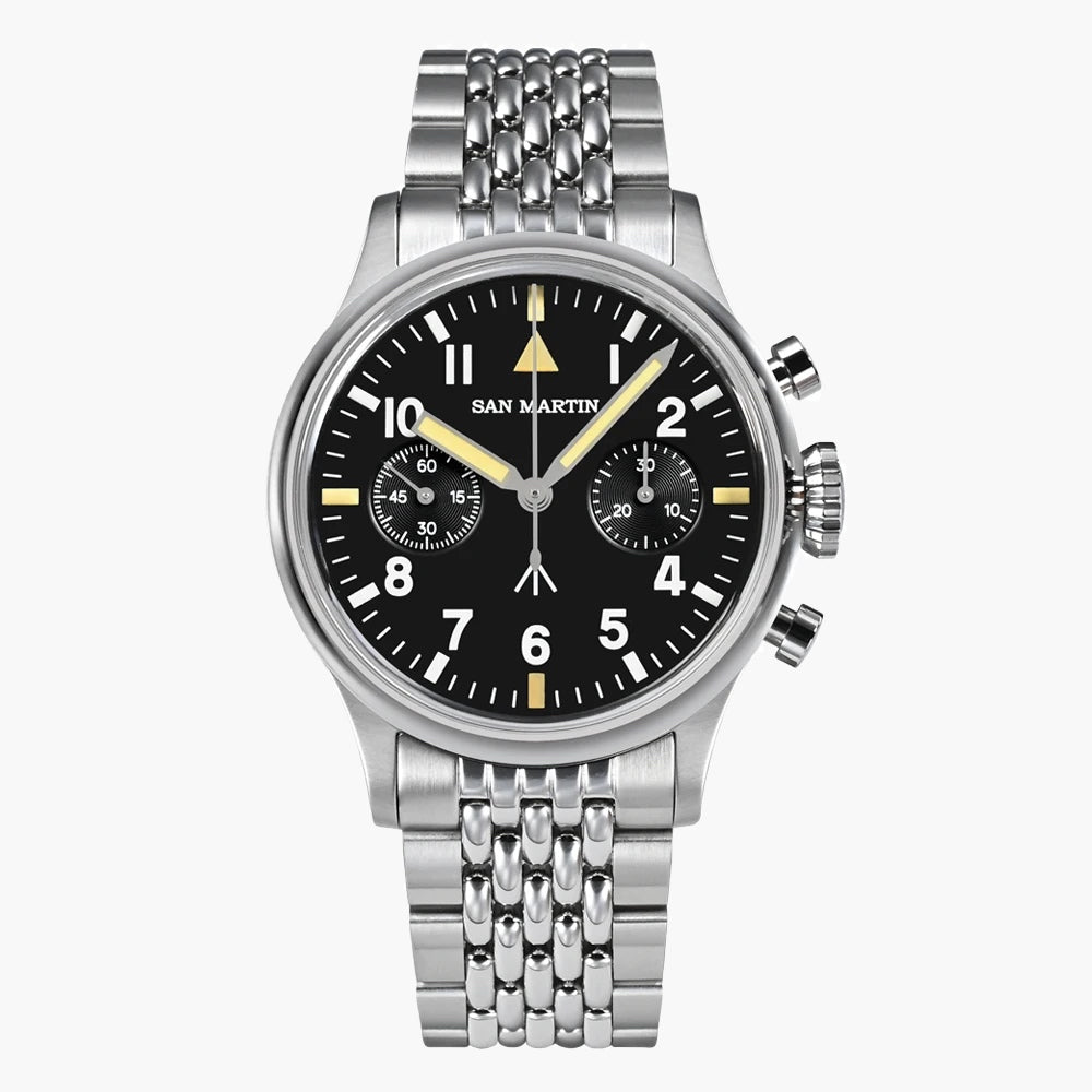 San Martin Watches for Men 40mm Stainless Steel – SN0105 G-JS