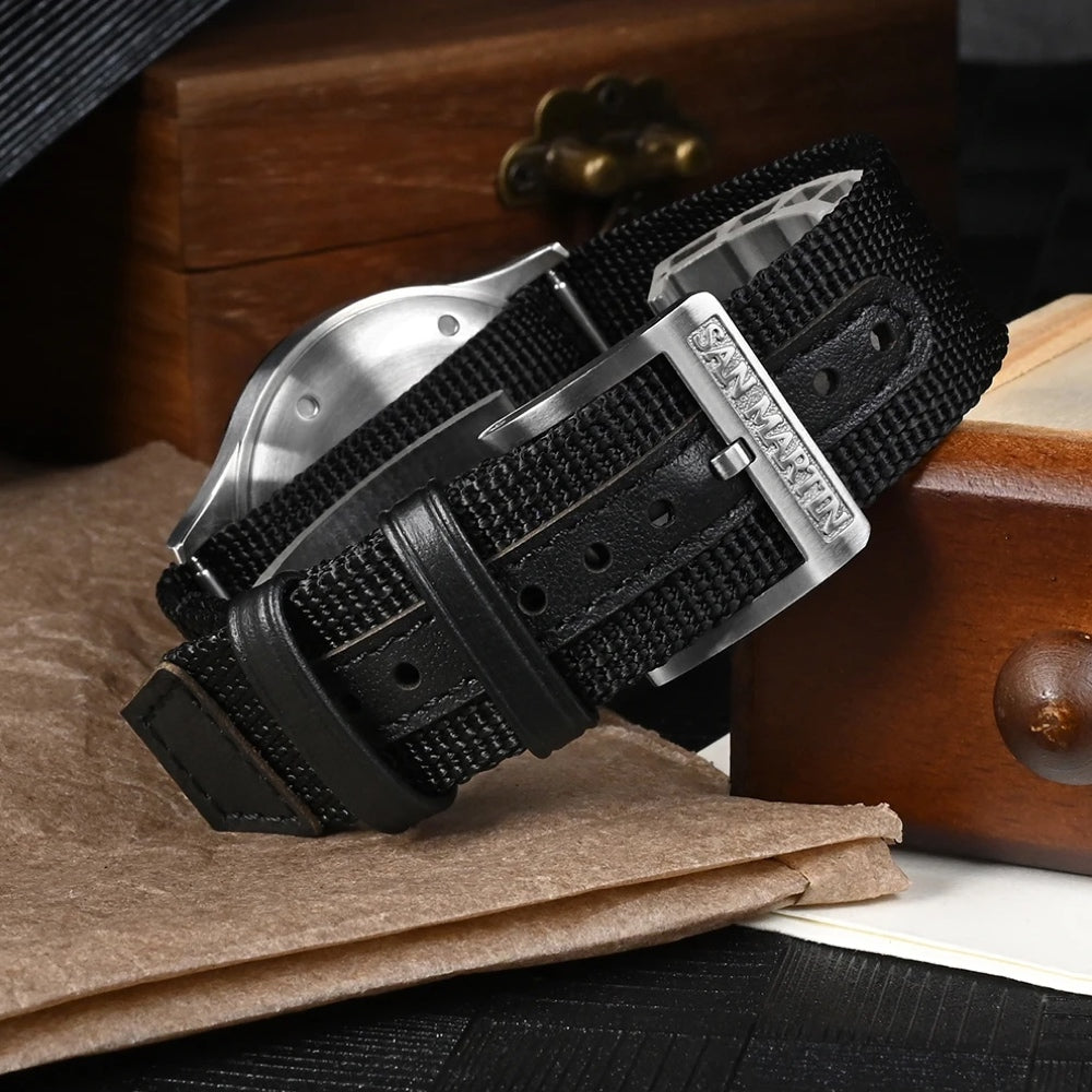 San Martin Watches for Men 40mm Stainless Steel – SN0105 G-JS