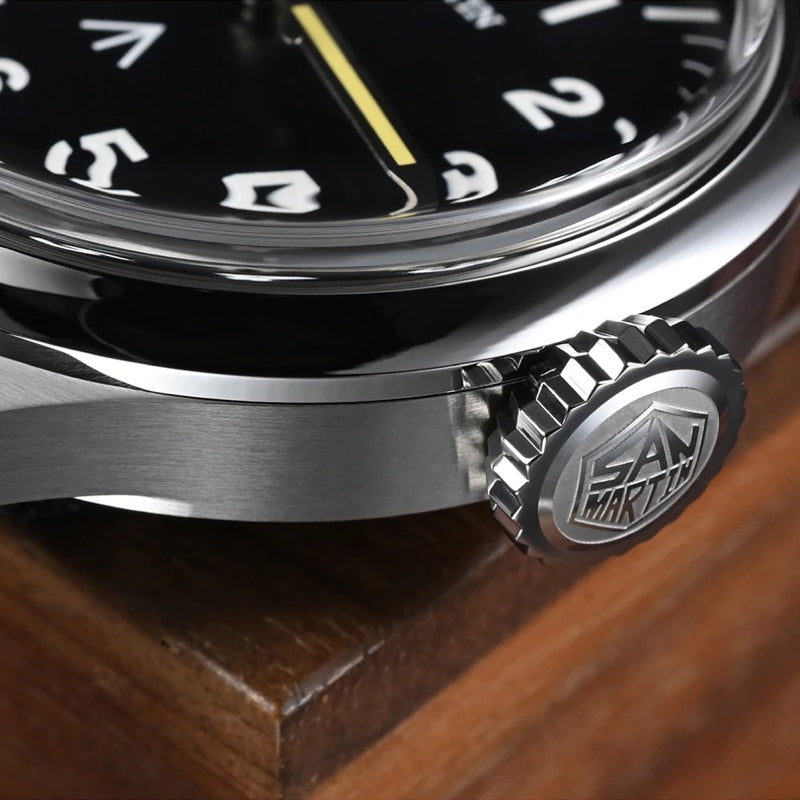 San Martin Watches for Men 40mm Stainless Steel – SN0105 G-NB1