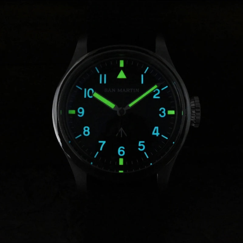 San Martin Watches for Men 40mm Stainless Steel – SN0105 G-NB1