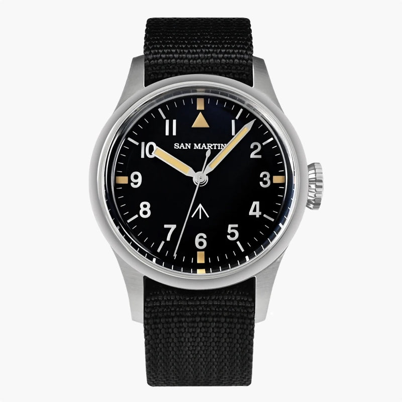 San Martin Watches for Men 40mm Stainless Steel – SN0105 G-NB1