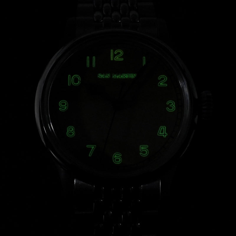 San Martin Watches for Men 40mm Stainless Steel – SN0105 G-NB