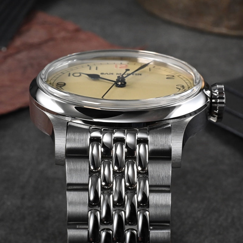 San Martin Watches for Men 40mm Stainless Steel – SN0105 G-NB