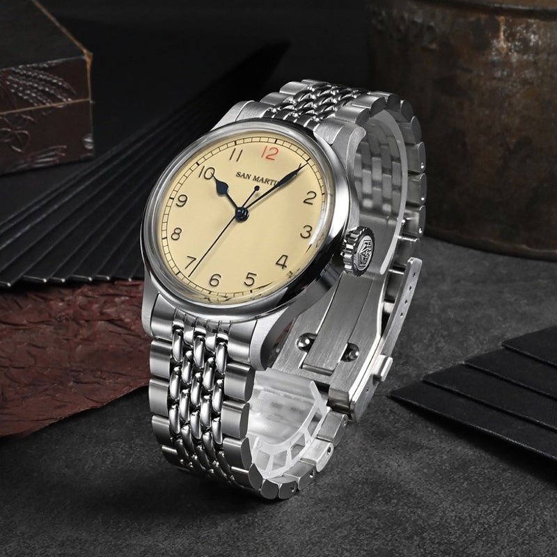 San Martin Watches for Men 40mm Stainless Steel – SN0105 G-NB