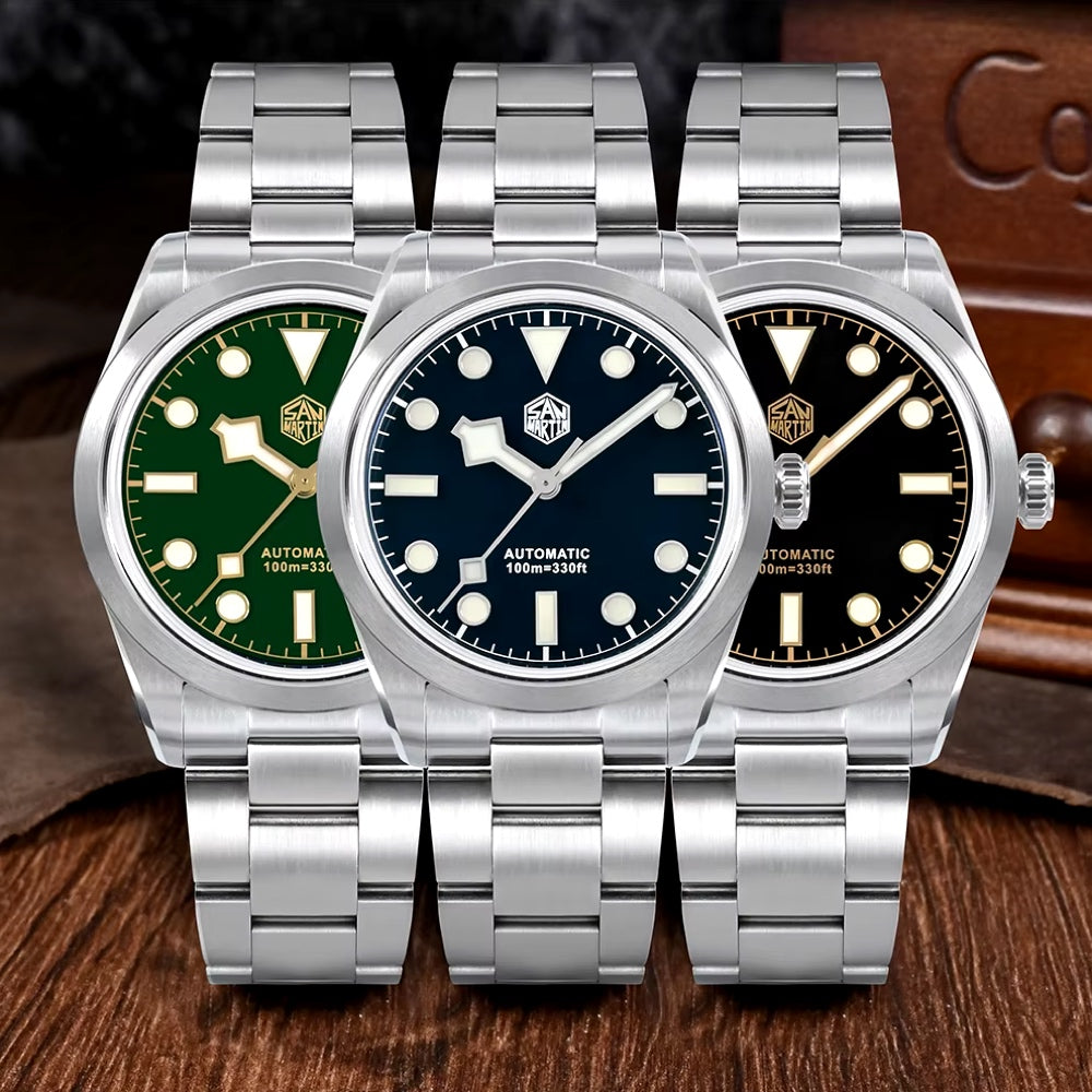 San Martin Watches for Men 40mm Stainless Steel – SN0107 G6