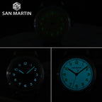 San Martin Watches for Men 40mm Stainless Steel – SN0108 G