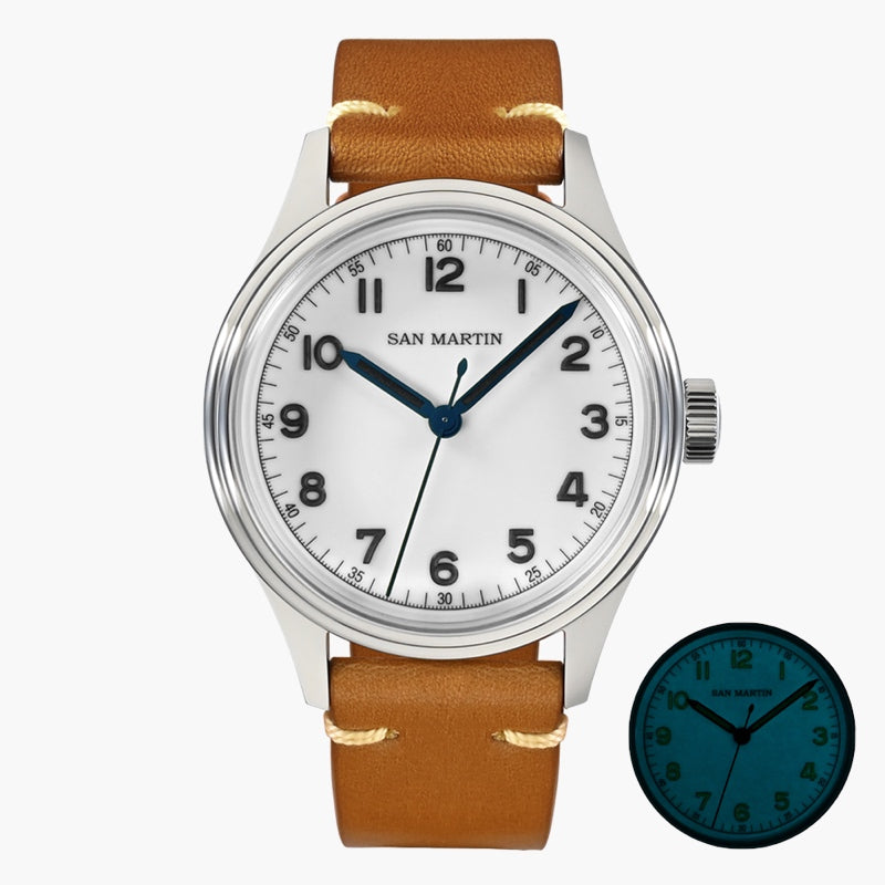 San Martin Watches for Men 40mm Stainless Steel – SN0108 G