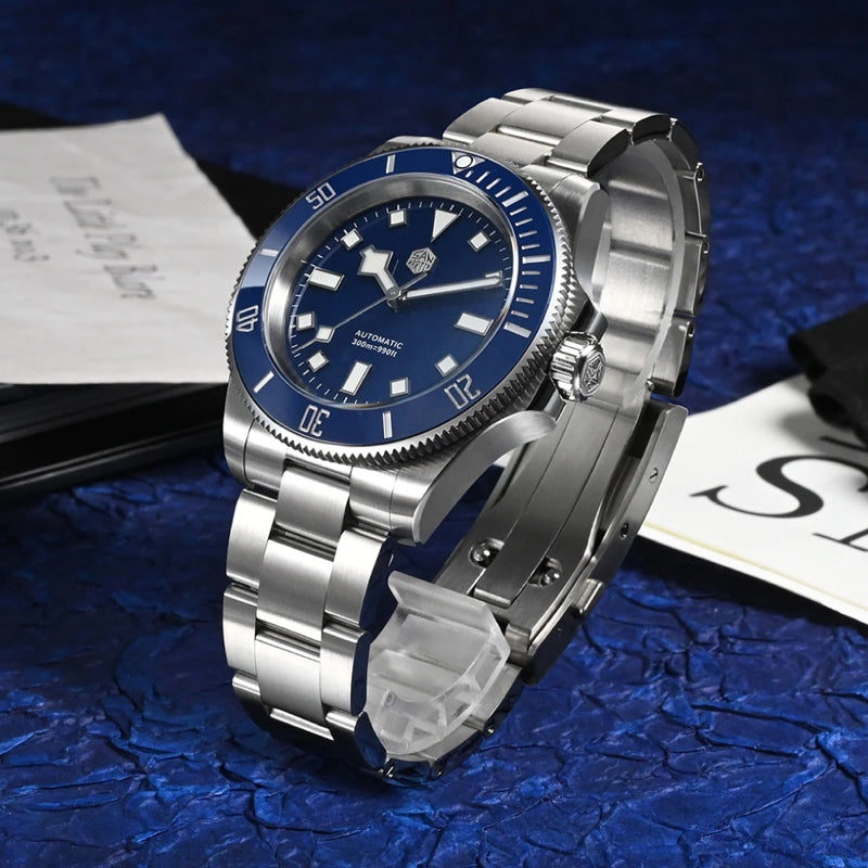 San Martin Watches for Men 40mm Stainless Steel – SN0111 G-B