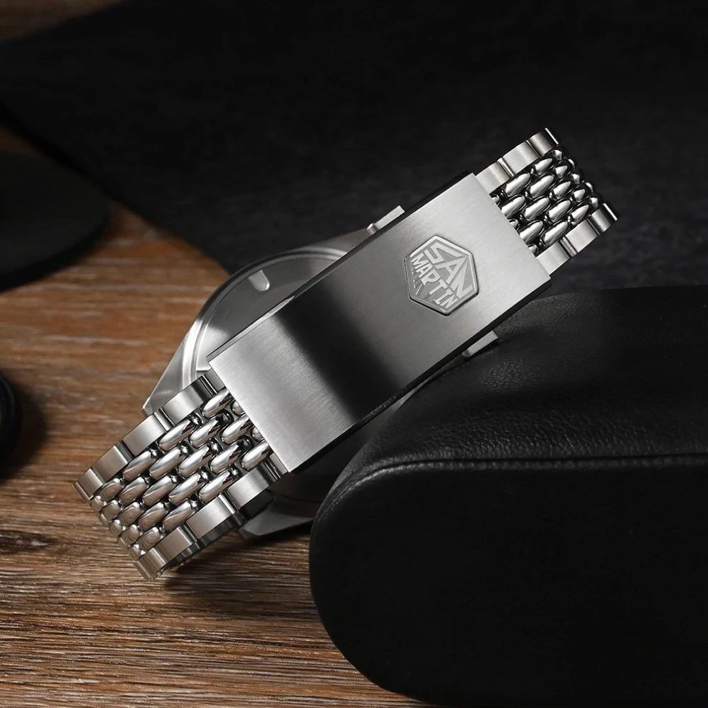 San Martin Watches for Men 40mm Stainless Steel – SN0116 G-B1