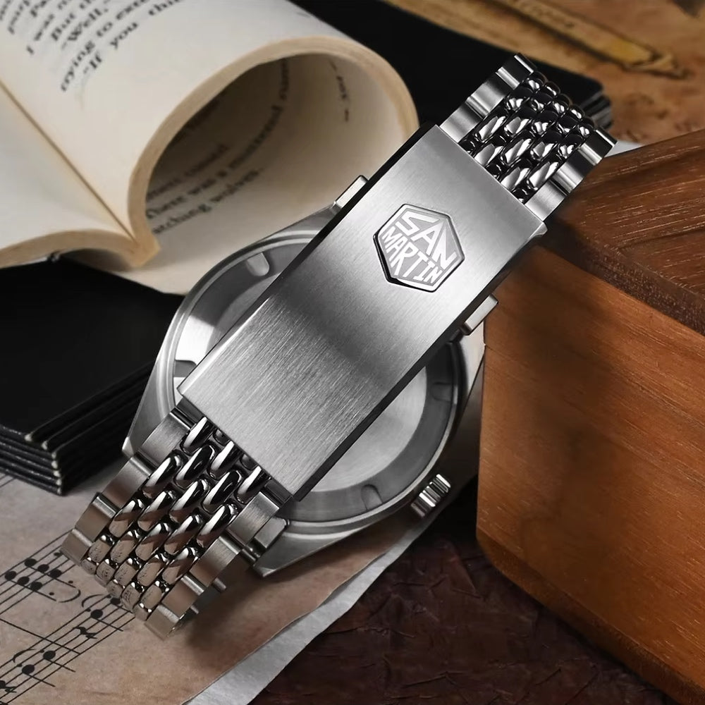 San Martin Watches for Men 40mm Stainless Steel – SN0116 G-B2