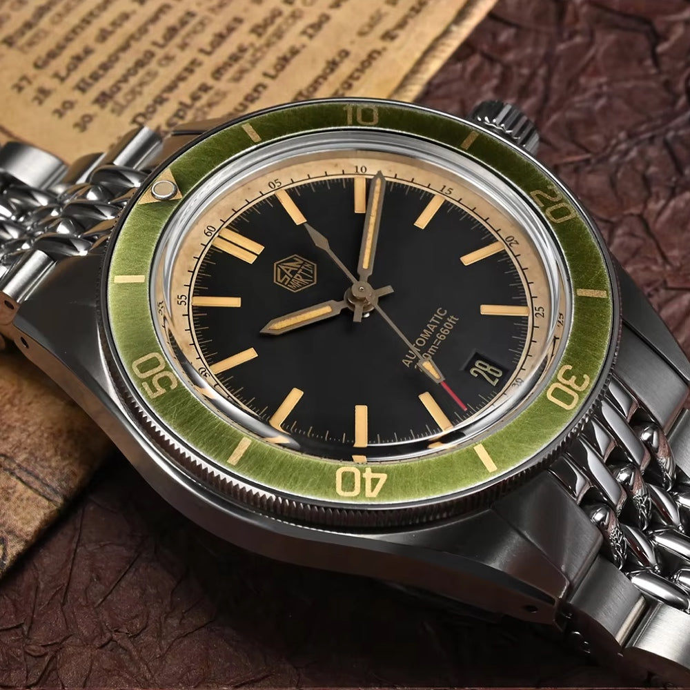 San Martin Watches for Men 40mm Stainless Steel – SN0116 G-B2