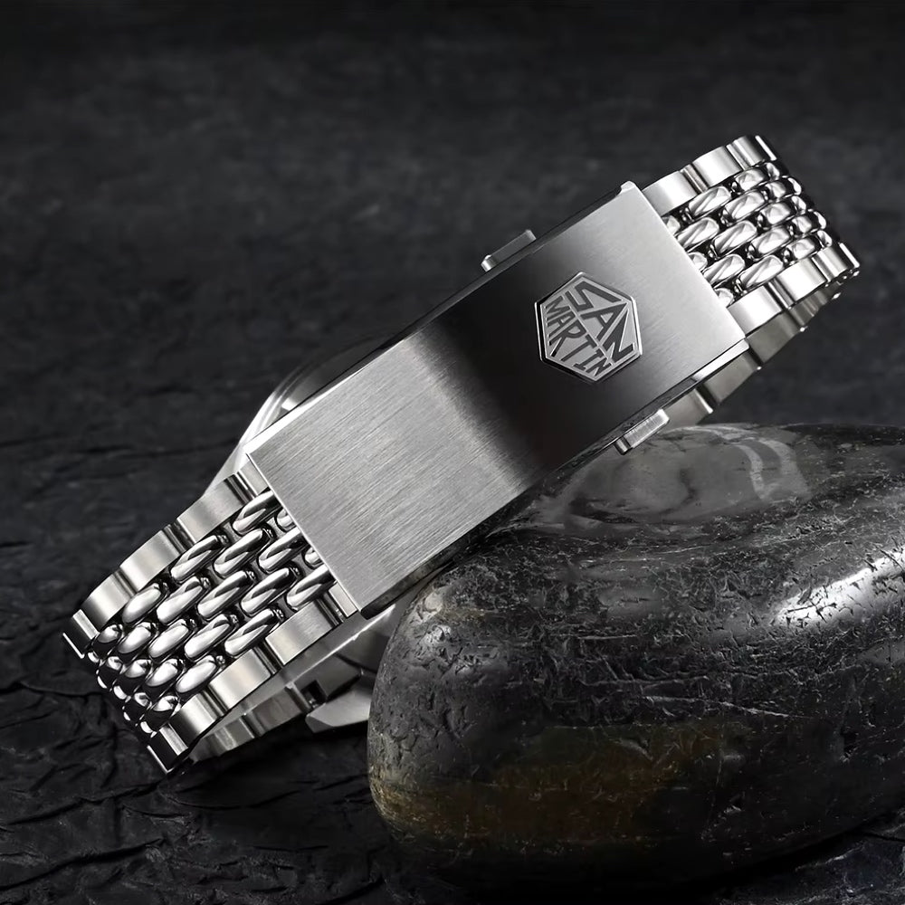 San Martin Watches for Men GMT 40mm Stainless Steel – SN0116 W