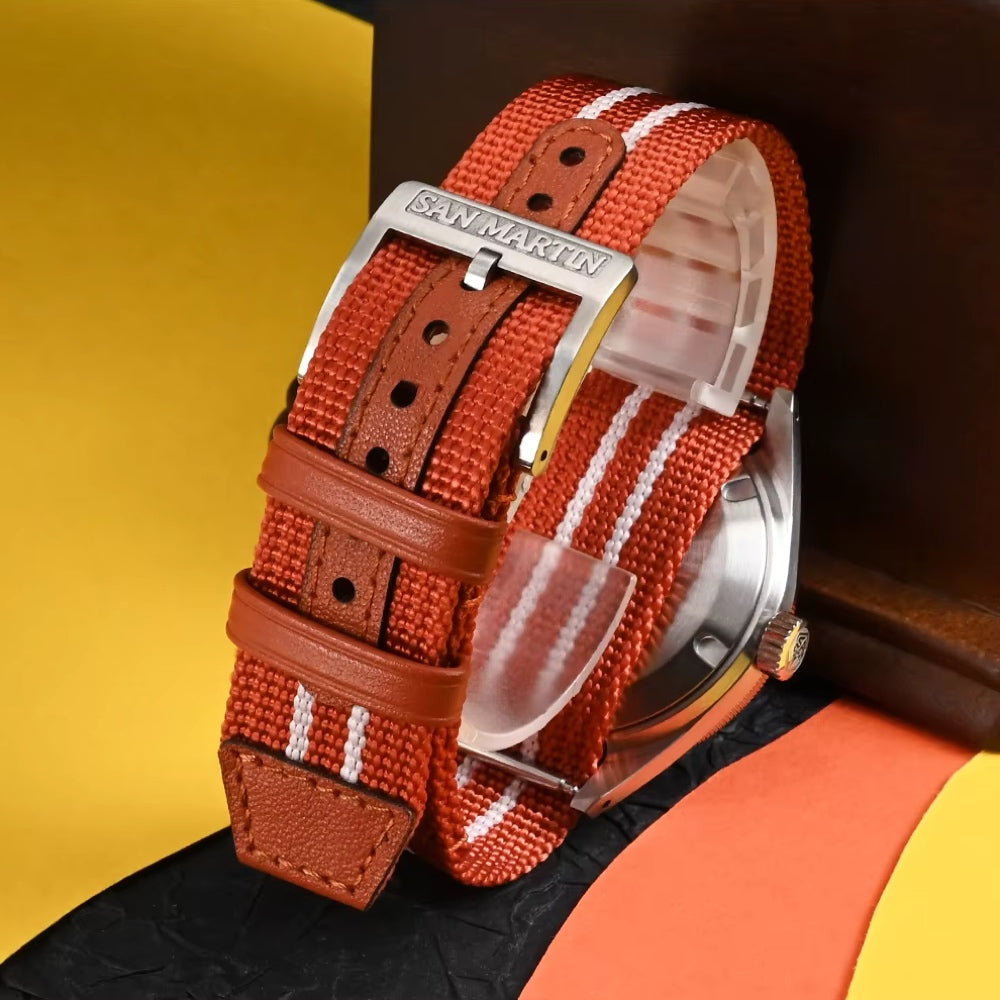 San Martin Watches for Men GMT 40mm Stainless Steel – SN0116 W