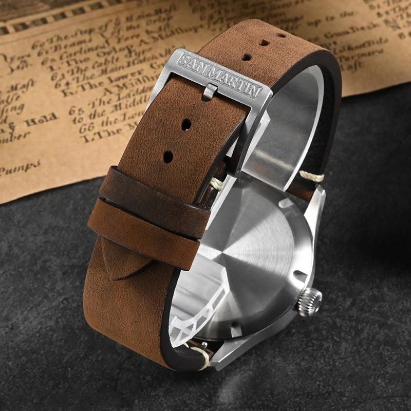 San Martin Watches for Men 40mm Stainless Steel – SN0117 G