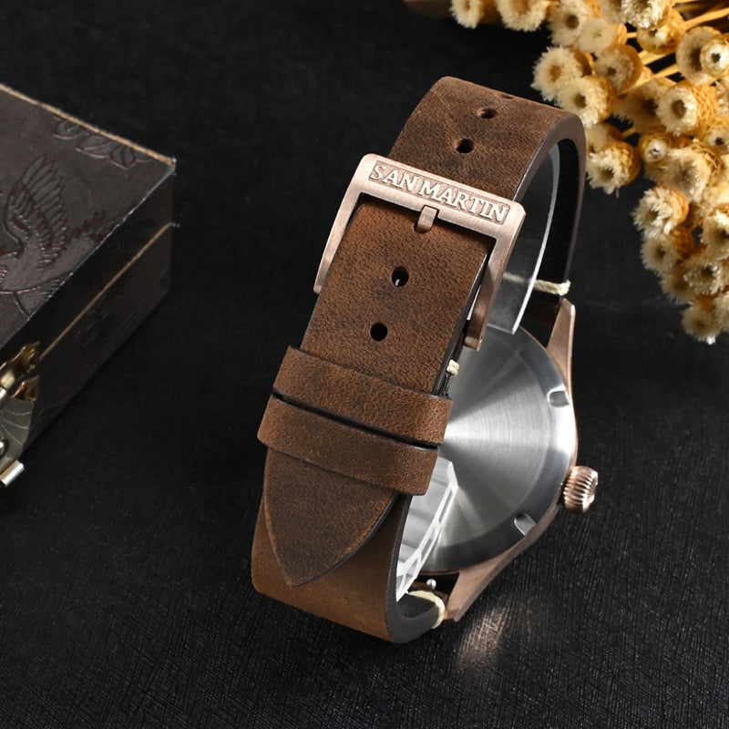 San Martin Watches for Men 40mm Stainless Steel – SN0117 Q