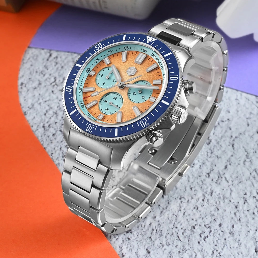 San Martin Watches for Men 40mm Stainless Steel – SN0118 G-JS