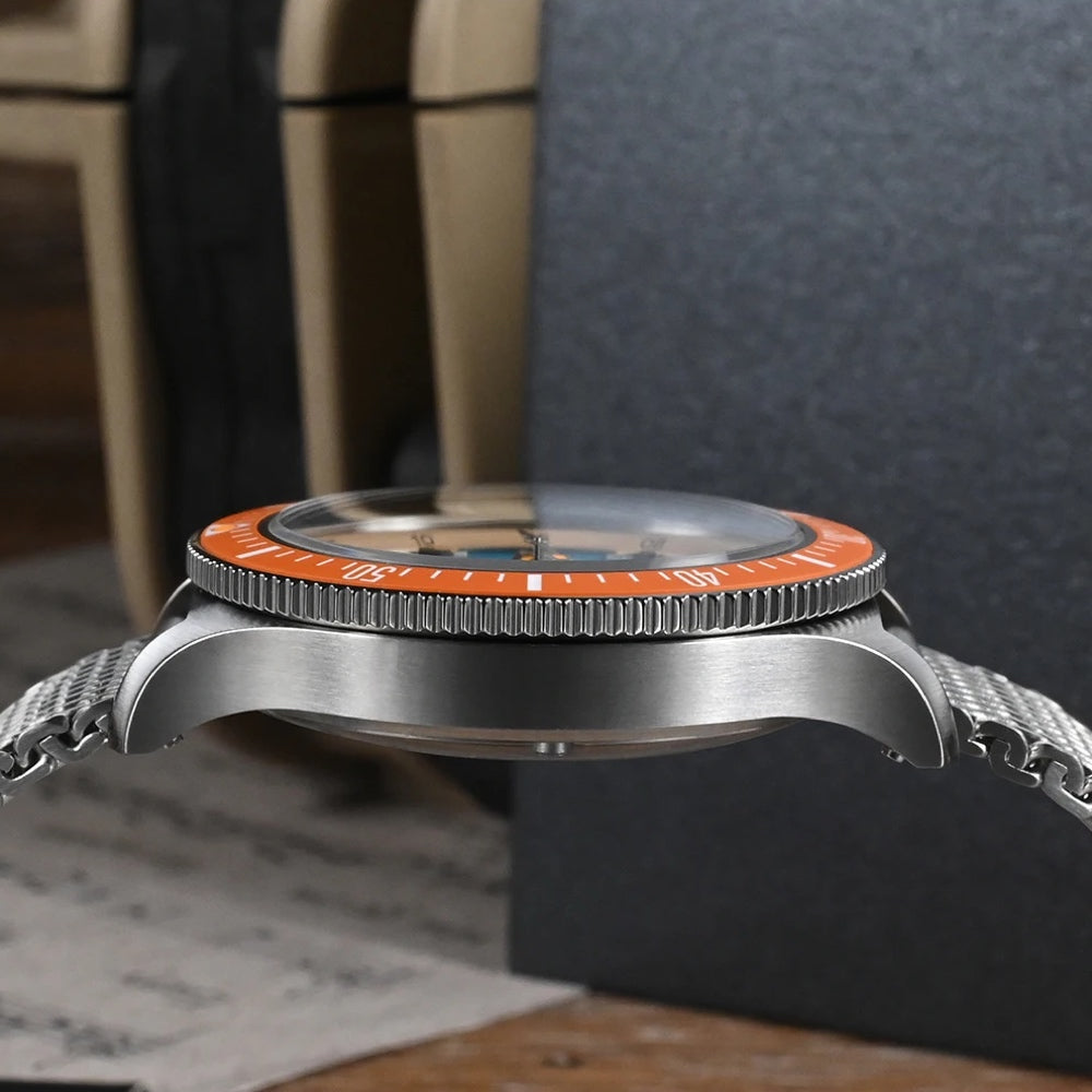 San Martin Watches for Men 40mm Stainless Steel – SN0118 G