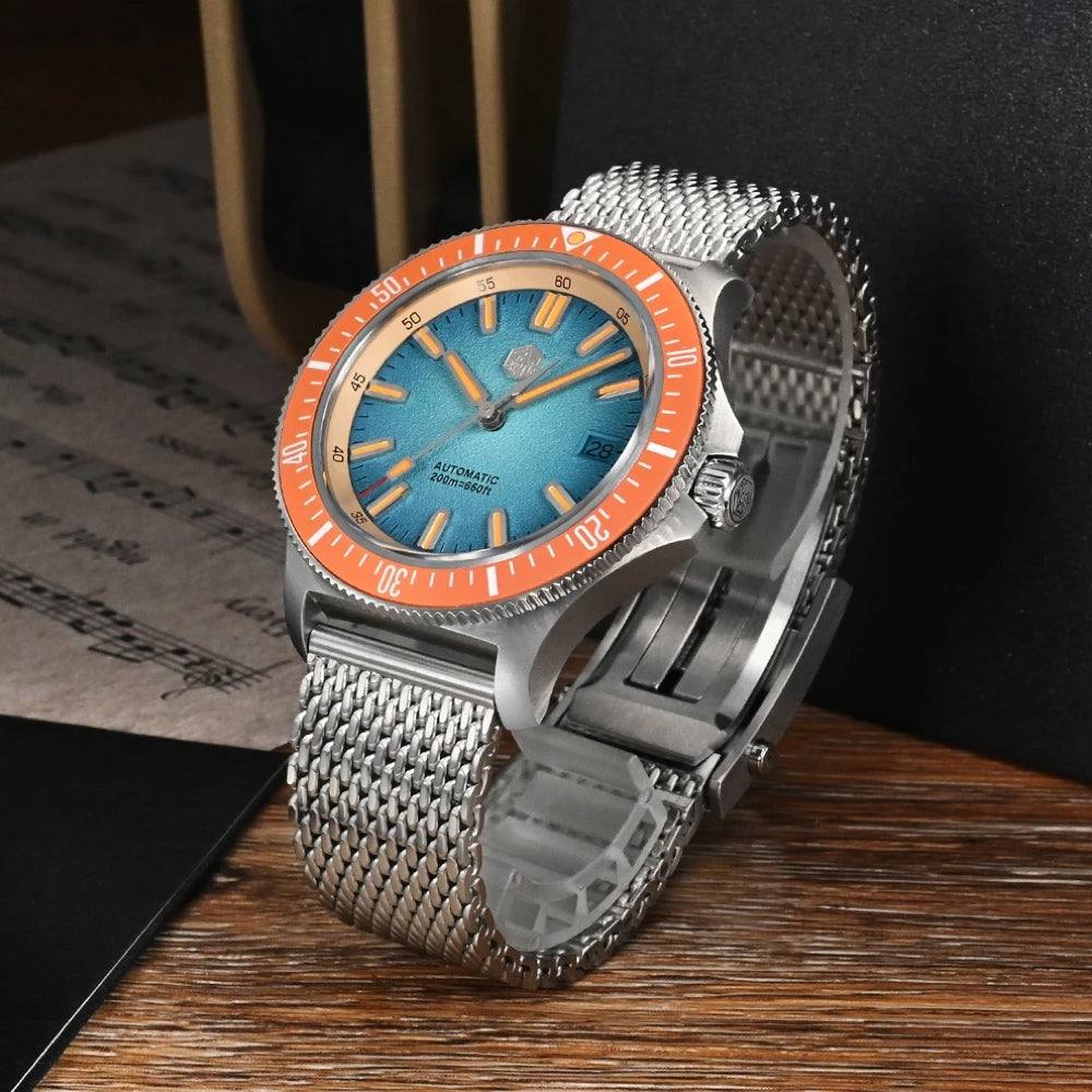 San Martin Watches for Men 40mm Stainless Steel – SN0118 G