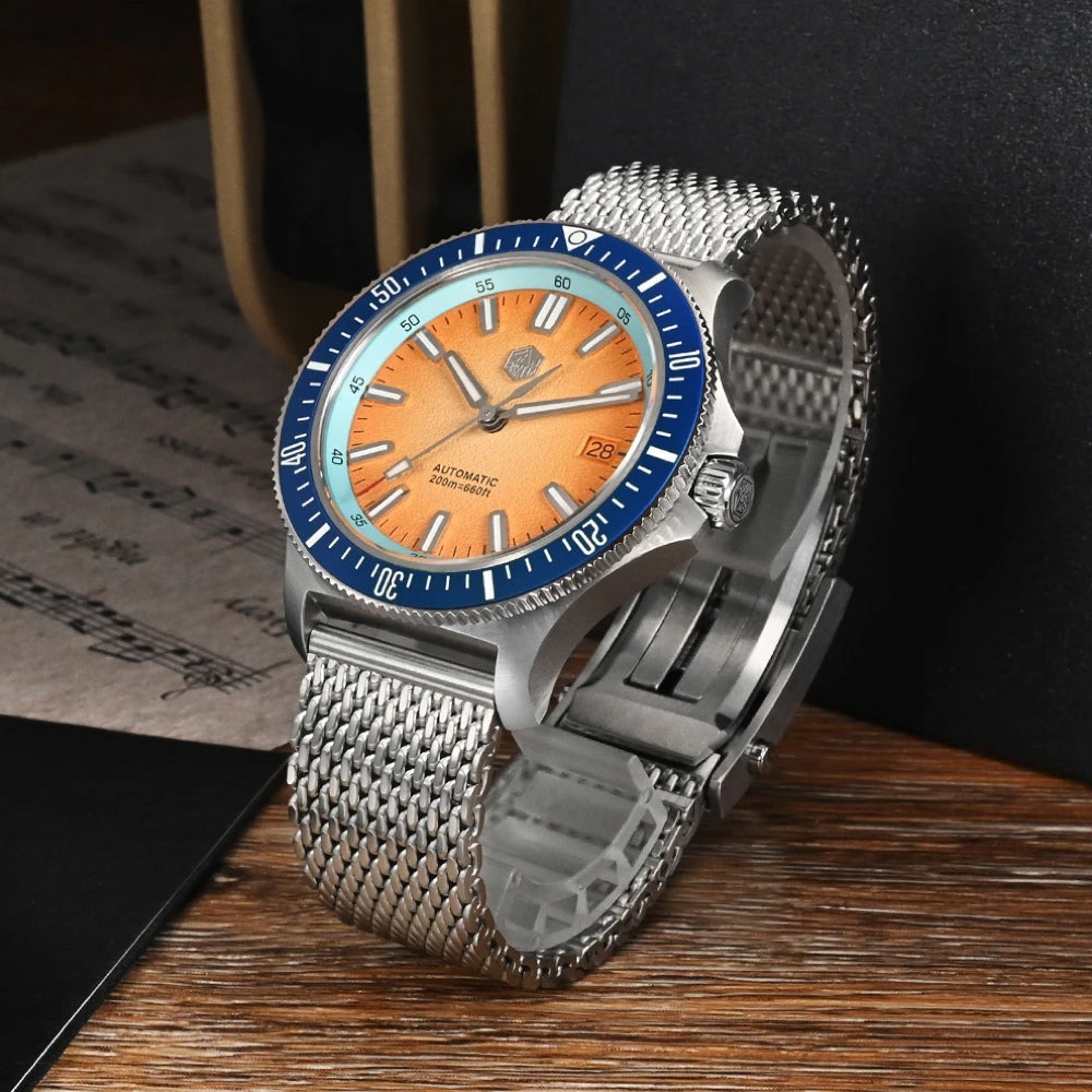 San Martin Watches for Men 40mm Stainless Steel – SN0118 G