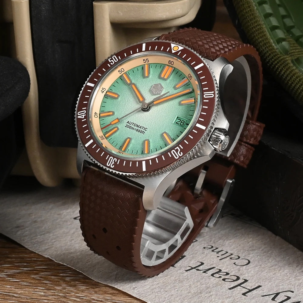 San Martin Watches for Men 40mm Stainless Steel – SN0118 G