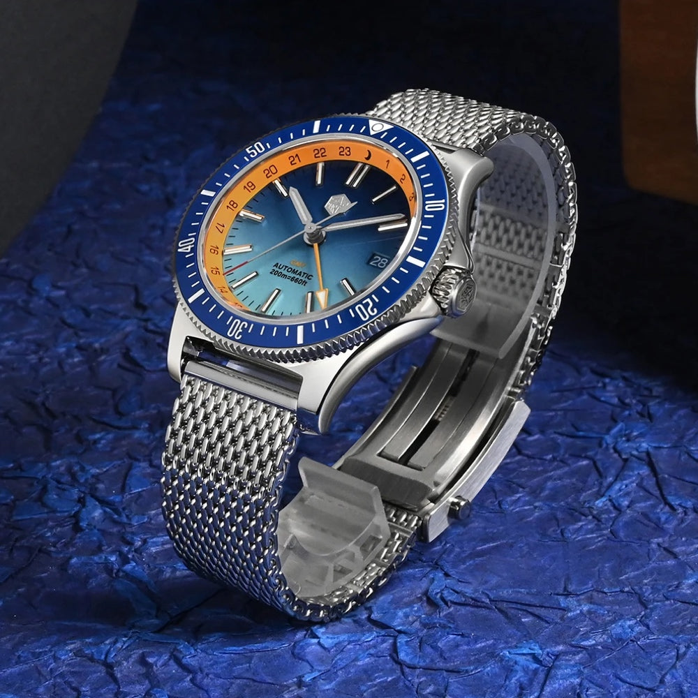 San Martin Watches for Men 40mm Stainless Steel – SN0119 G