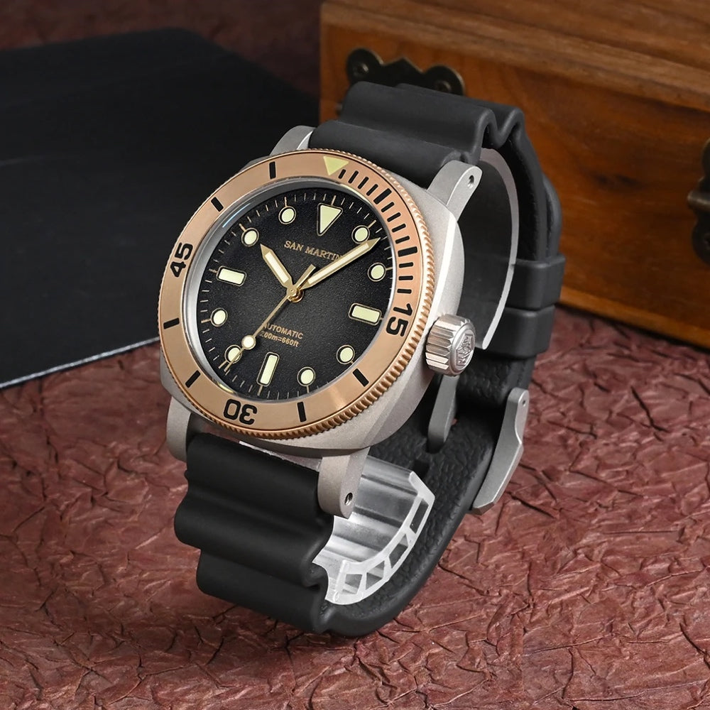 San Martin Watches for Men 39mm Stainless Steel – SN0125 T