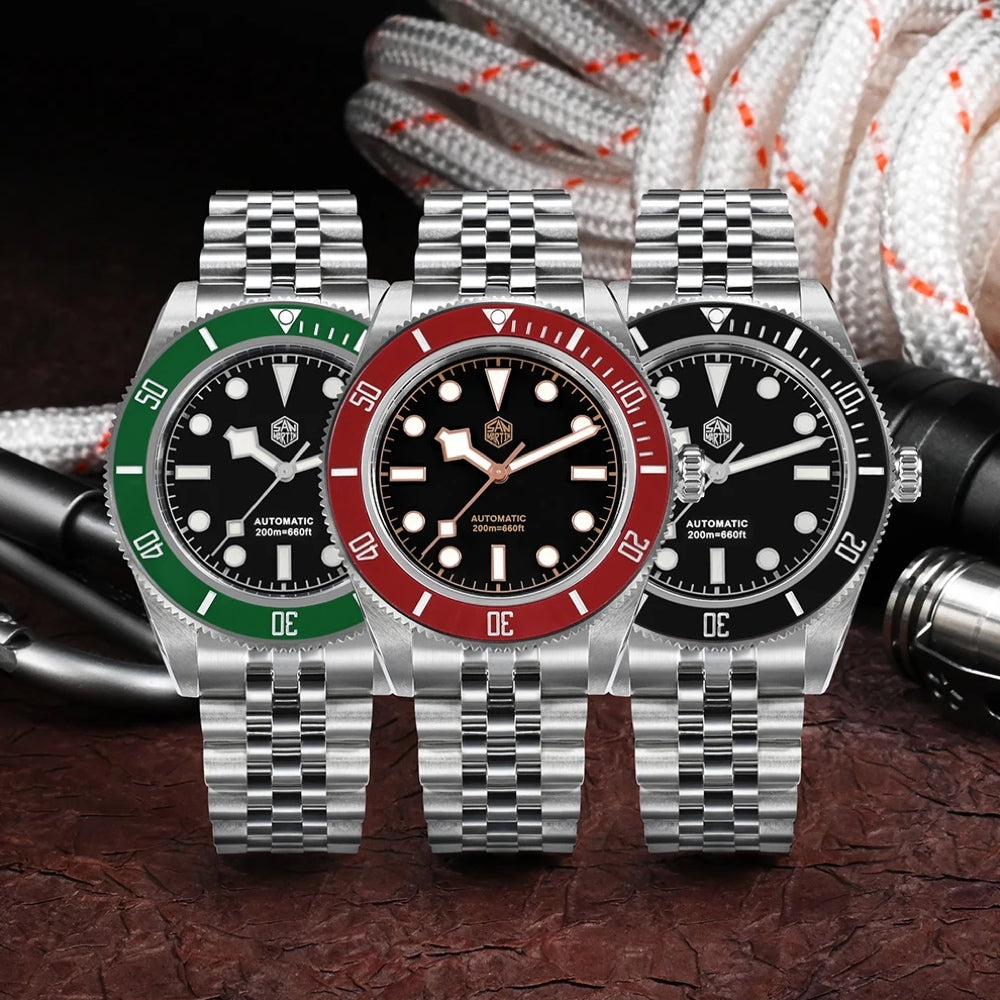 San Martin Watches for Men 39mm Stainless Steel – SN0128 G