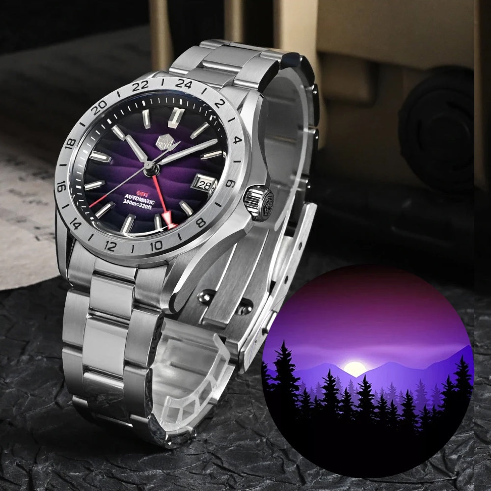 San Martin Watches for Men 40mm Stainless Steel – SN0129 G6