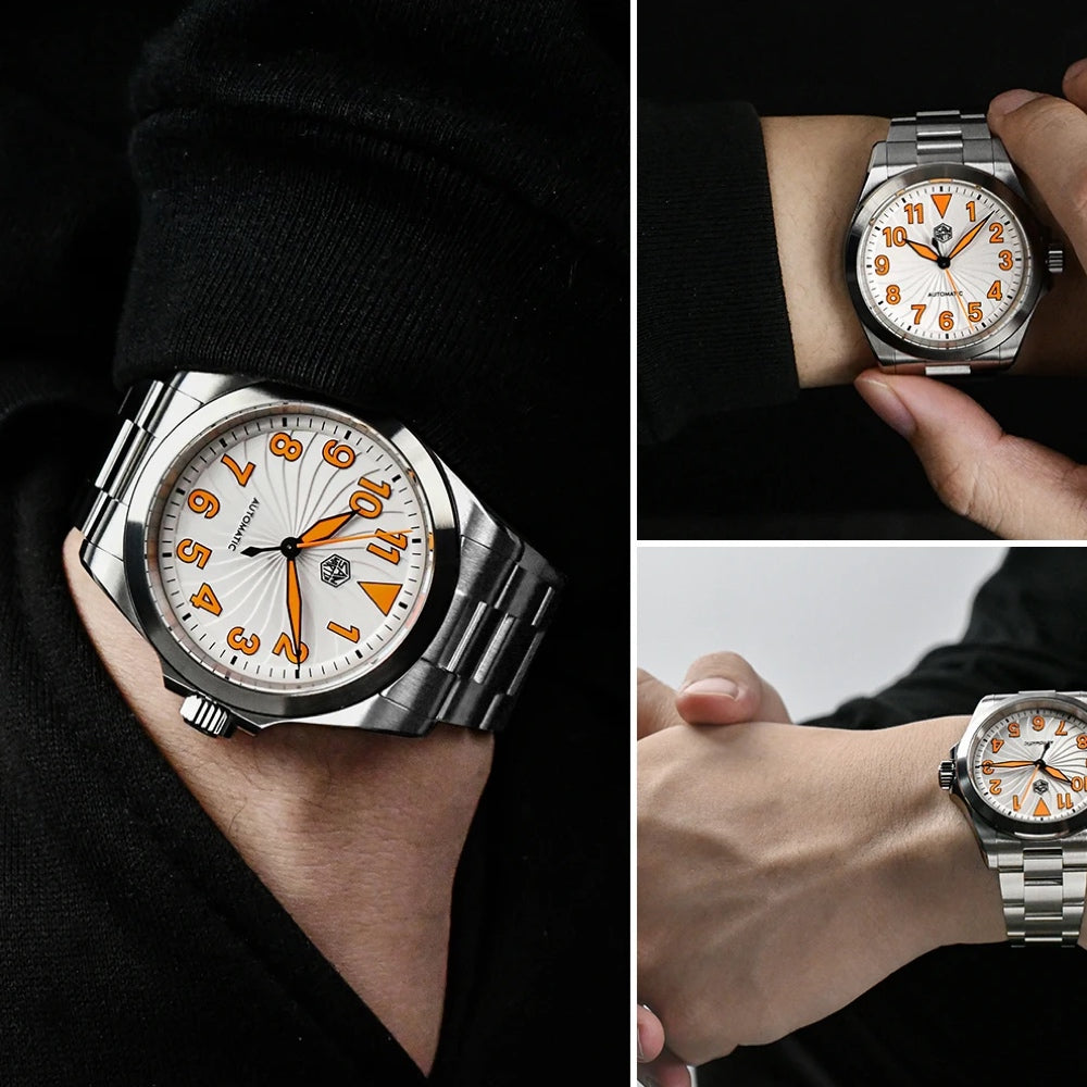 San Martin Watches for Men 40mm Stainless Steel – SN0132 G1