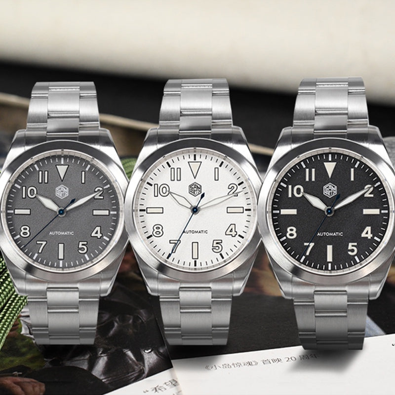 San Martin Watches for Men 40mm Stainless Steel – SN0132 G