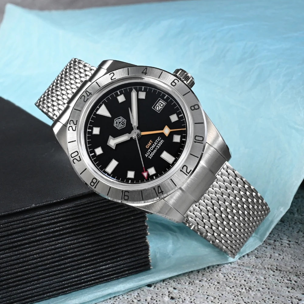 San Martin Watches for Men 40mm Stainless Steel – SN0135 G