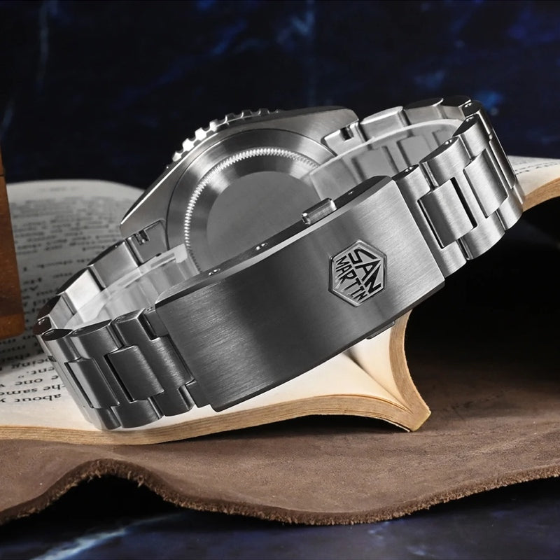 San Martin Watches for Men GMT 40mm Stainless Steel – SN0136 G